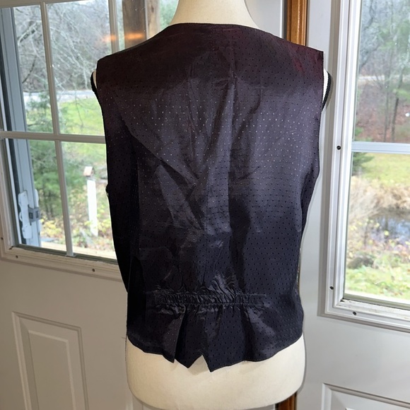 Vintage Northern Traditions Christmas Tapestry Vest - Picture 2 of 8